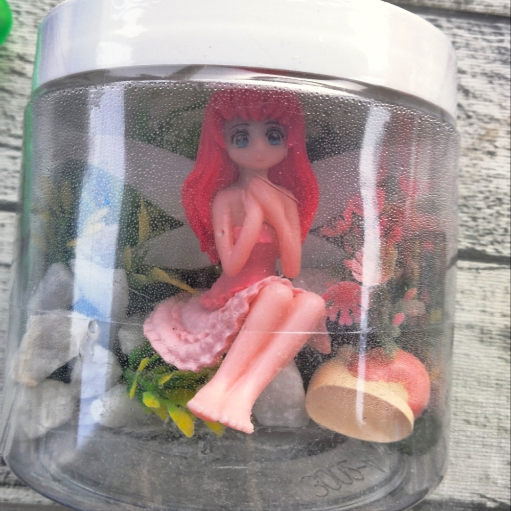 Fairy Scented Dough Jar with FAIRY Play Pieces EGKD Earth Grown Kid Dough 🆕